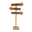 Panneau directionnel personnalisable - 170 cm
