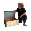 Malle en bois - 70cm