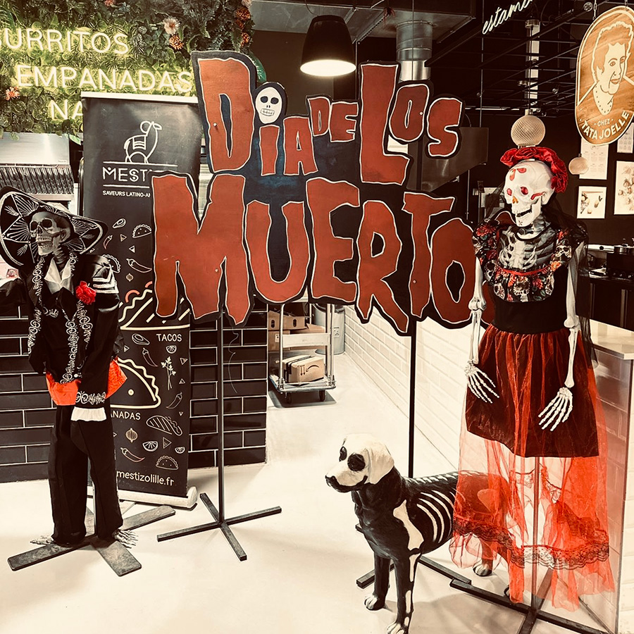 Decopack Dia de los muertos XL