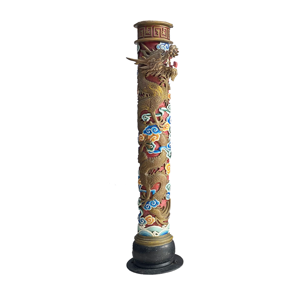 Colonne avec dragon - 257cm