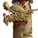 Colonne avec dragon - 257cm