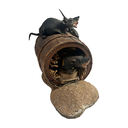 Rats dans baril - 96cm