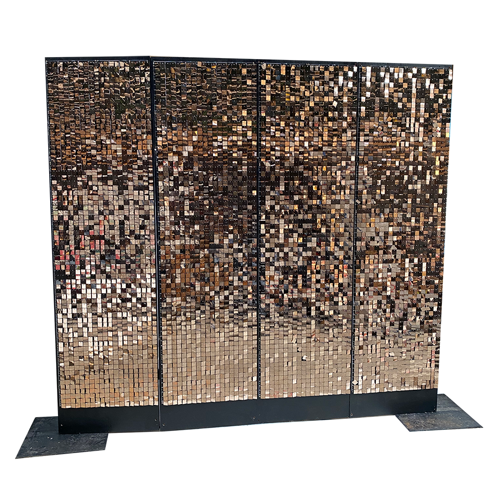 Fond sequin or gold - 230cm