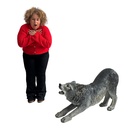 Loup hurlant - 103cm
