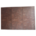 Mur effet brique 2,4x3m