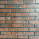 Mur effet brique 2,4x3m