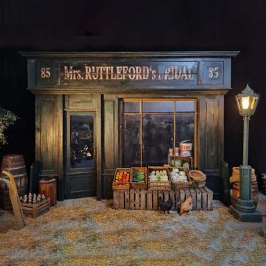 Facade de boutique ancienne - 340cm