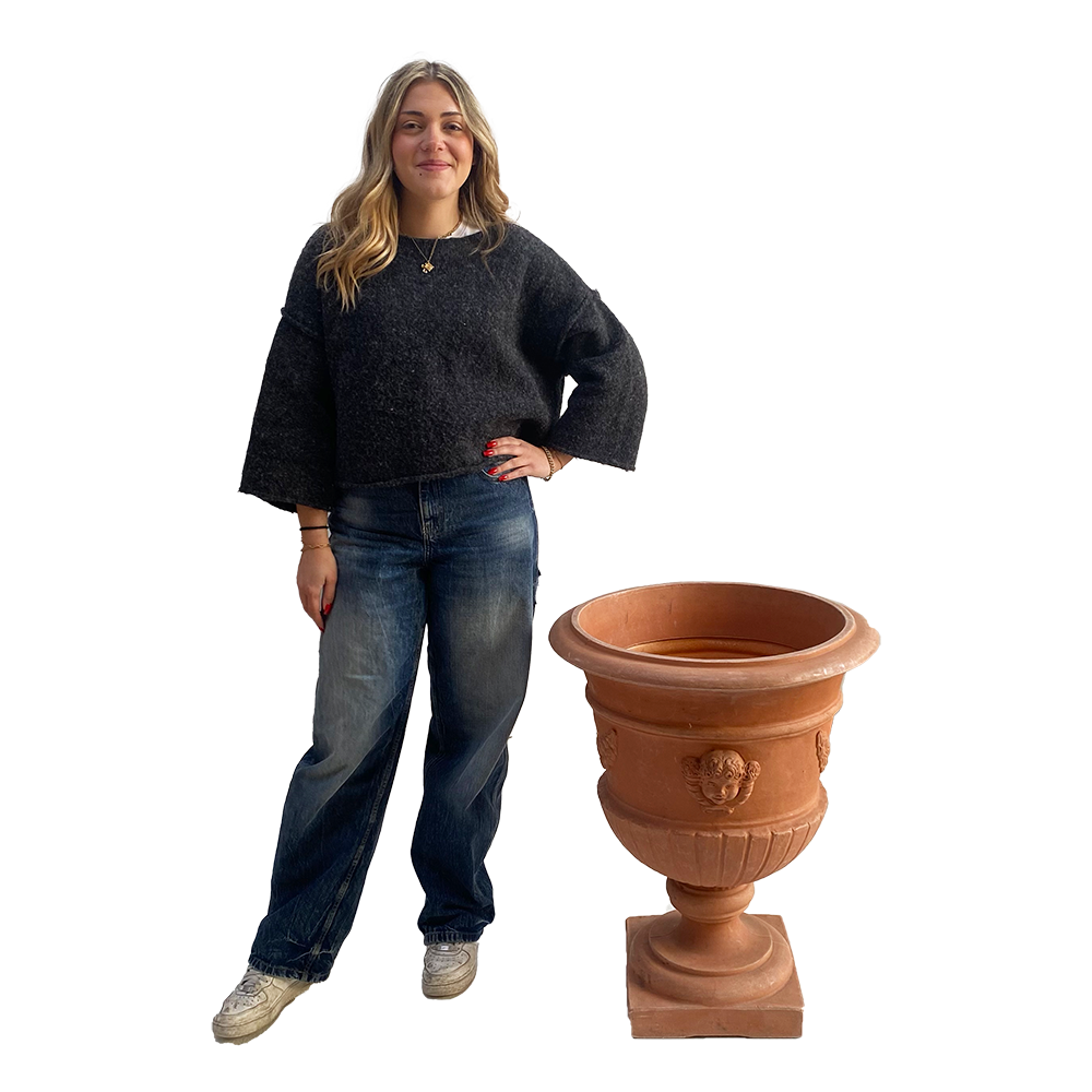 Vase en terre cuite - 58cm