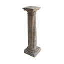 Colonne dorique effet marbre - 110cm