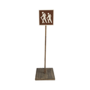 Panneau de signalisation randonnée