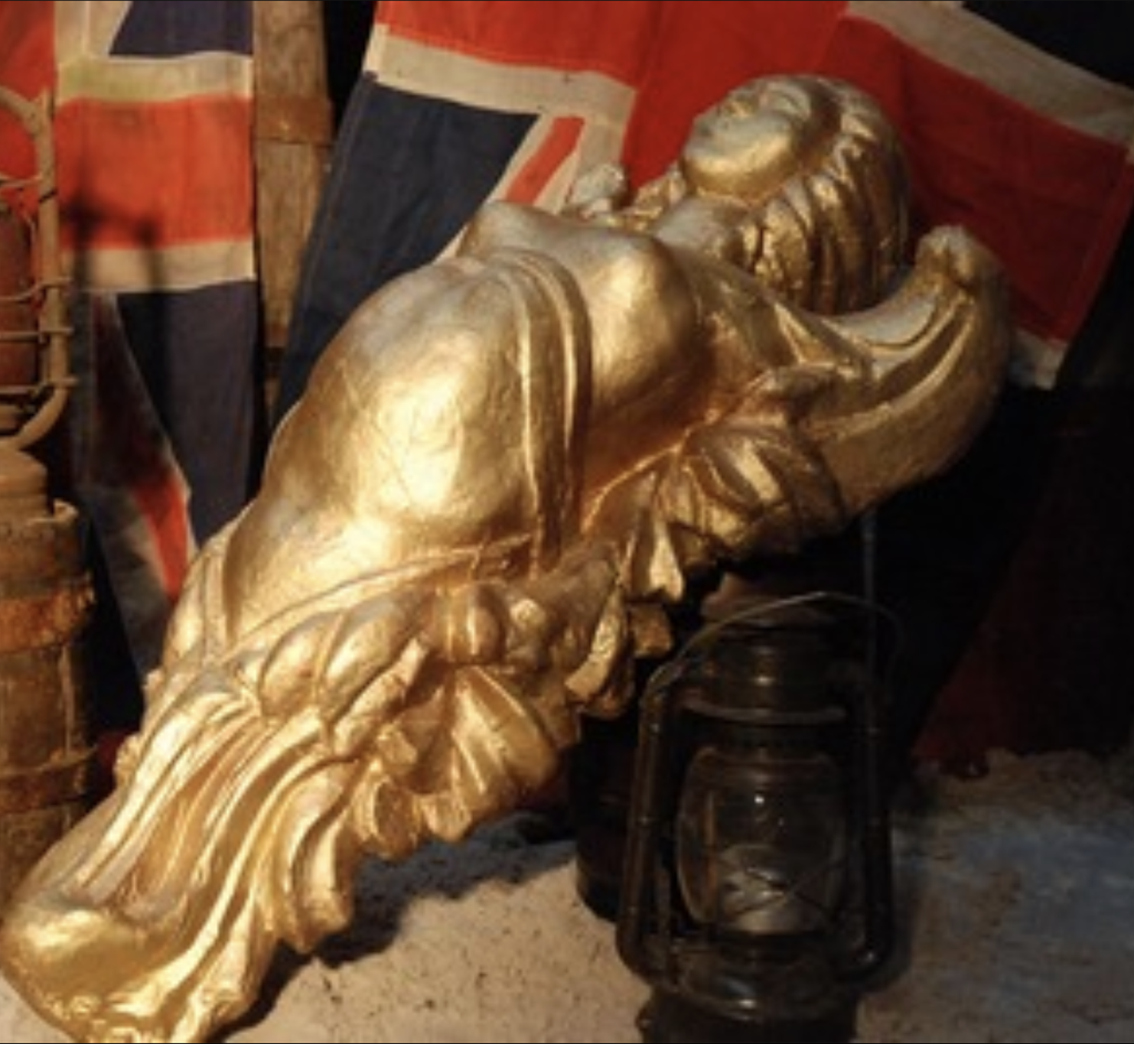 Figure de proue navire - 104cm