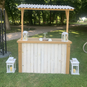 Bar en bois blanc - 100cm