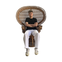 Fauteuil Emmanuelle - 151cm