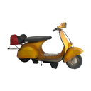 Scooter Vespa jaune - 103cm