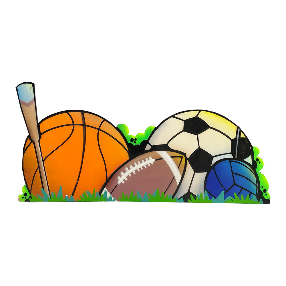 Fond sportif - 150cm