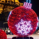 Boule géante lumineuse