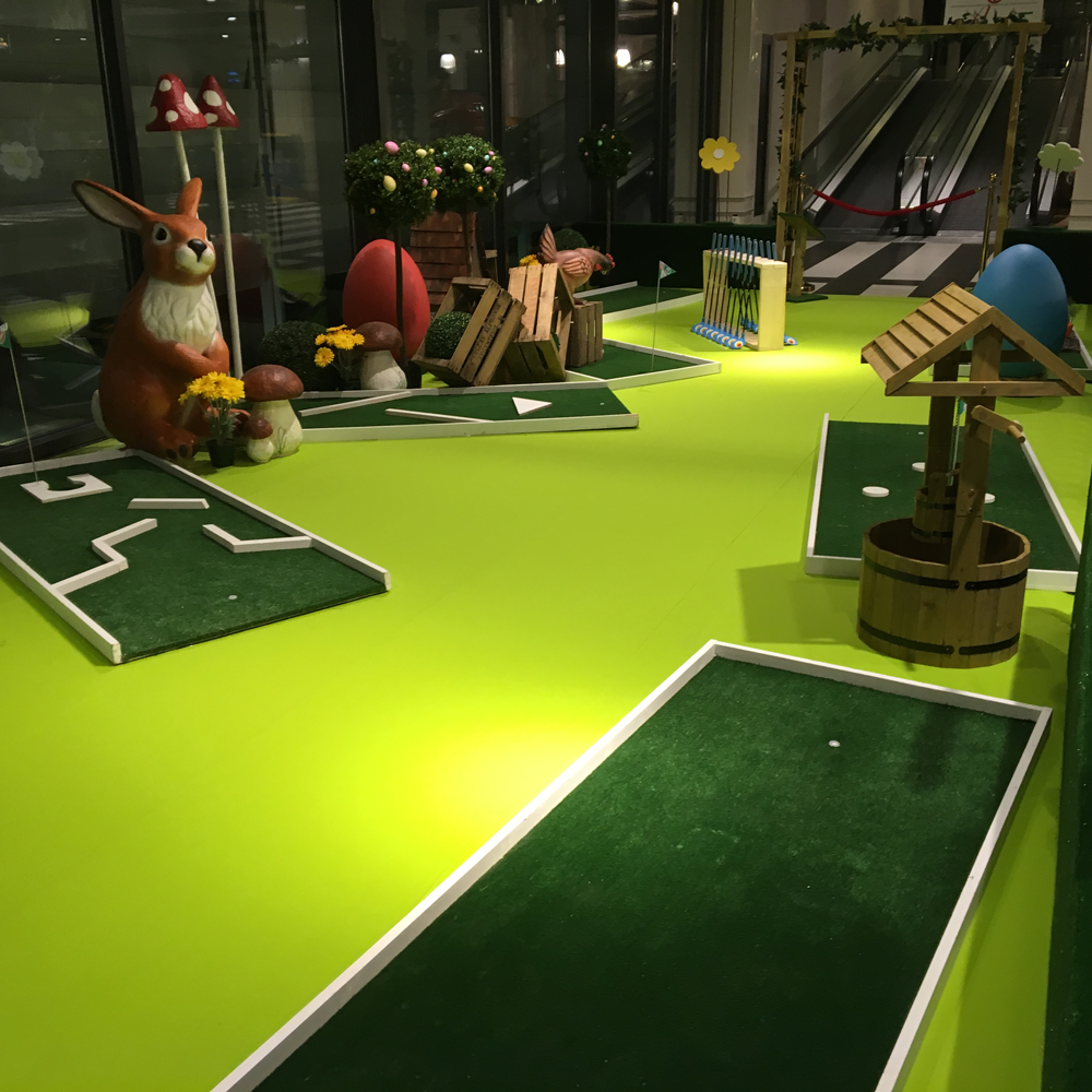 Le mini-golf de Pâques