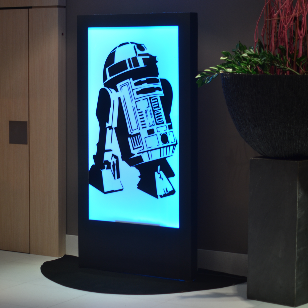 Panneau lumineux R2D2 de 200cm