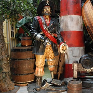 Pirate Barbe Noire 190cm