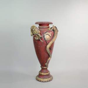 Vase avec dragon 140cm