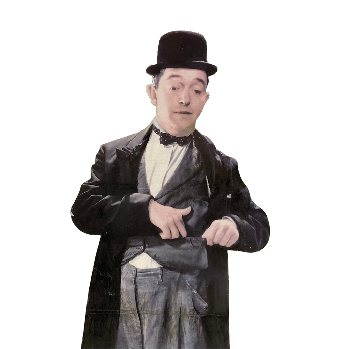 Panneau célébrité Stan Laurel 180cm