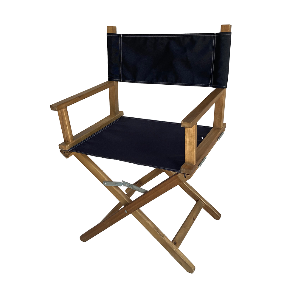 Chaise noire de réalisateur - 90cm
