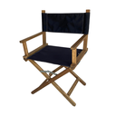 [loccin19] Chaise noire de réalisateur - 90cm