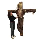 Zombie sur croix - 176cm