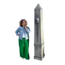 Obélisque funéraire - 224cm