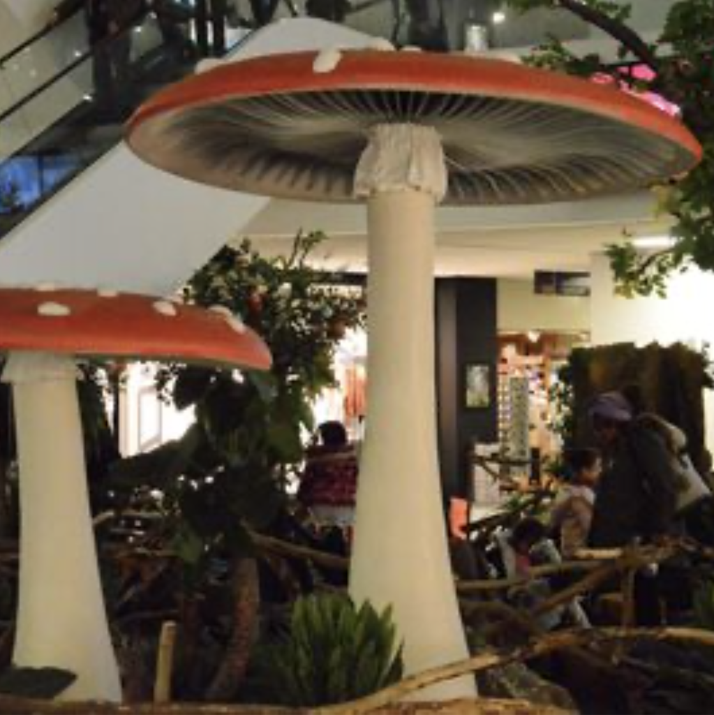 Champignon rouge et blanc - 250 à 290cm