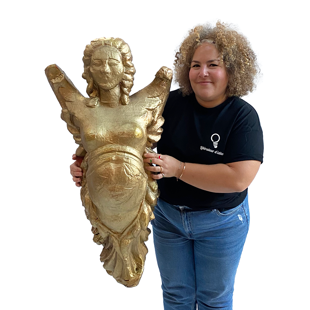 Figure de proue navire - 104cm