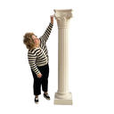 [locgre6] Colonne Ionique - 210cm