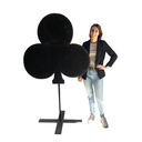 [loccas10] Symbole trèfle sequins - 170cm