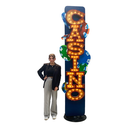 Néon casino - 280cm