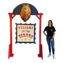 Panneau "Welcome to the circus" - 250cm