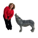 Loup hurlant - 103cm