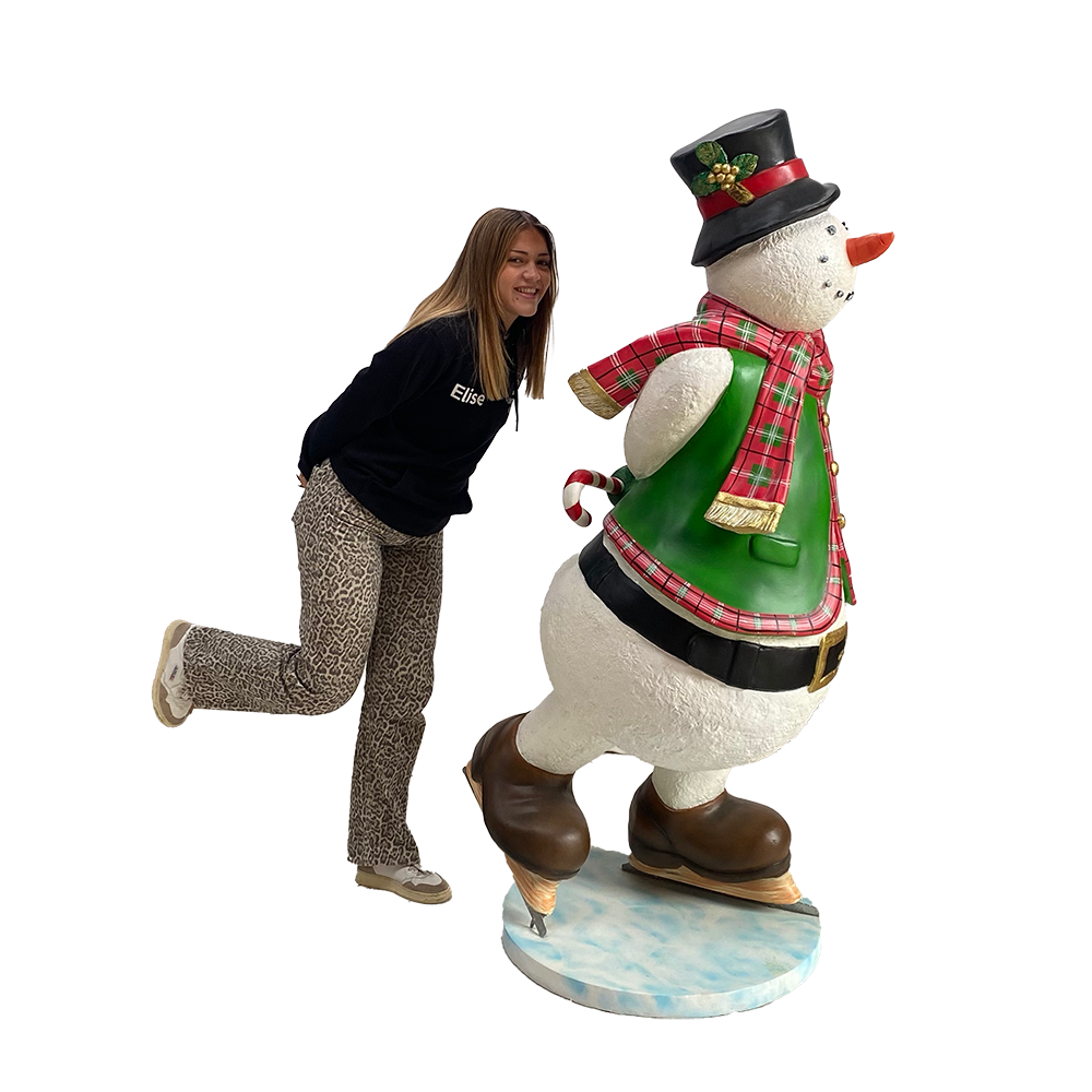 Bonhomme de neige patins - 185cm