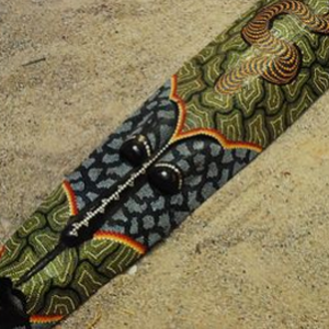 Masque autochtone - 106cm