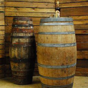 Tonneau en bois - 110cm