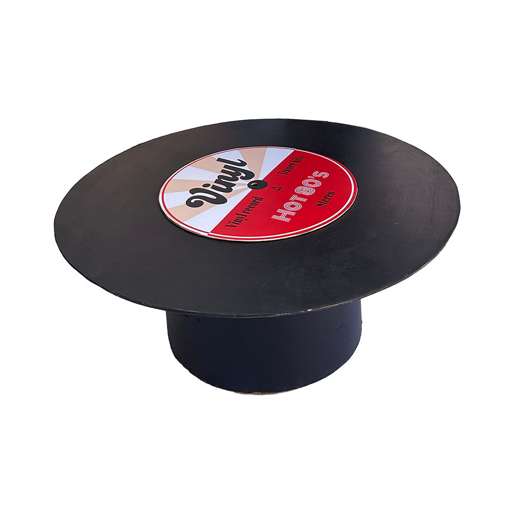 Table basse vinyle - 120cm