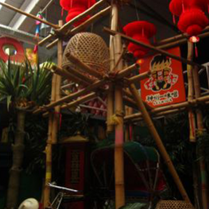 Tour en bambou - 420cm