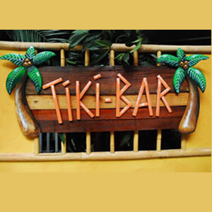 Panneau Tiki-Bar - 135cm
