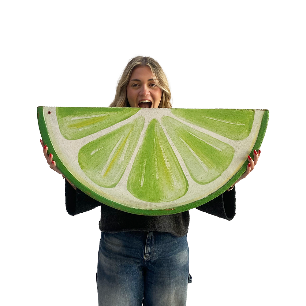 Demi-tranche citron - 87cm