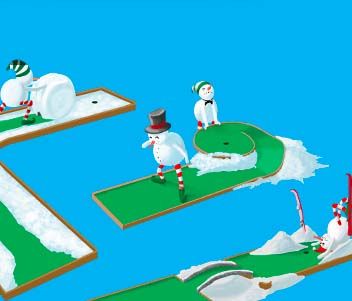 Le Mini golf des neiges