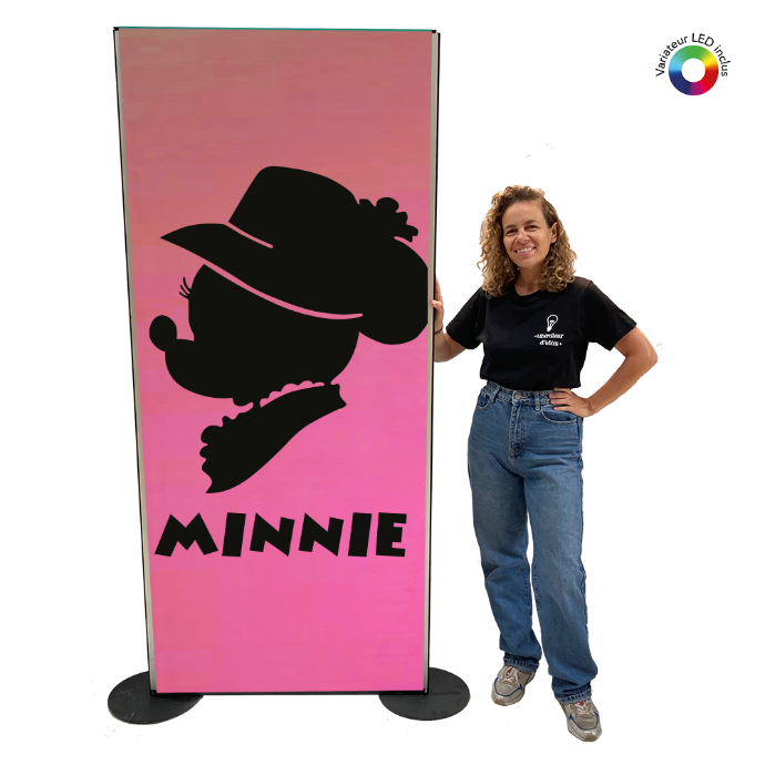 Panneau lumineux Minnie - 200cm