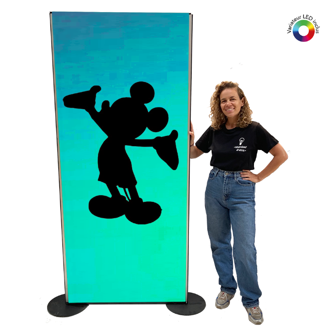Panneau lumineux Mickey 2 - 200cm