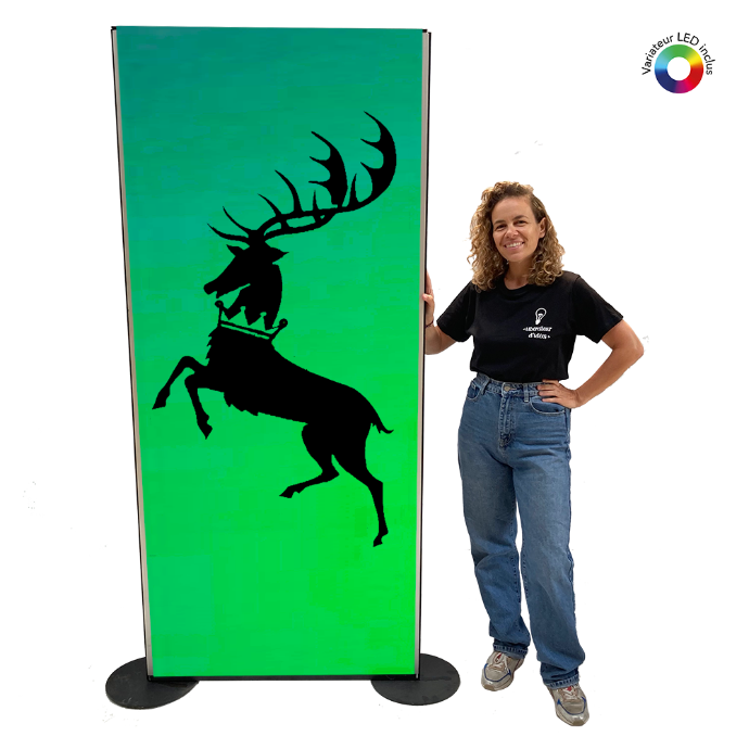 Panneau lumineux Baratheon (Game of Thrones) - 200cm