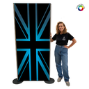 [locrug16] Panneau lumineux drapeau Royaume-Uni - 200cm