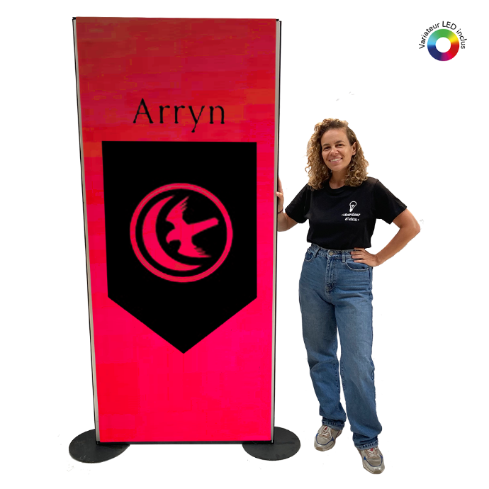 Panneau lumineux Blason Arryn (Game of Thrones) - 200cm