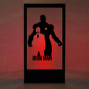 Panneau lumineux Iron Man - 200cm